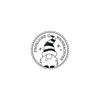 Stempel Wichtel, 3cm ø