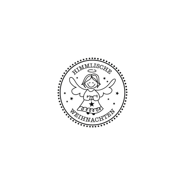 Stempel Engelchen, 3cm ø