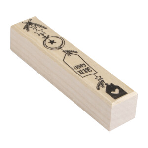 Stempel Merry Xmas, 2x10cm