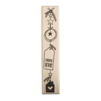 Stempel Merry Xmas, 2x10cm