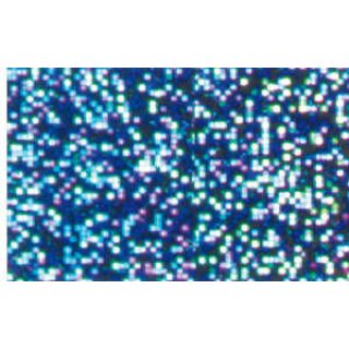 Hologrammfolie, 35 x 50 cm Rolle, hellblau, selbstklebend