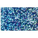 Hologrammfolie, 35 x 50 cm Rolle, hellblau, selbstklebend