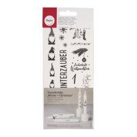 Transferfolie Winter + Christmas, verschiedene Designs, SB-Btl. 2Bogen