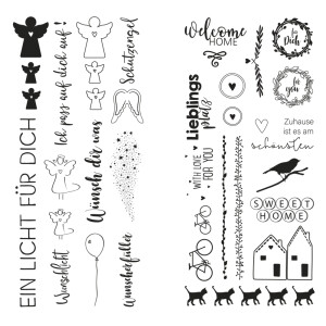 Transferfolie Home + Schutzengel, verschiedene Designs,...