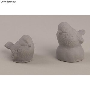 Latex Vollform-Gießform: Rotkehlchen, 4,5x6cm ohne...