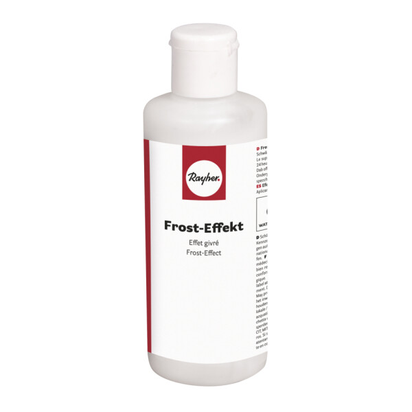 Frost-Effektfarbe, Flasche 100ml, weiß