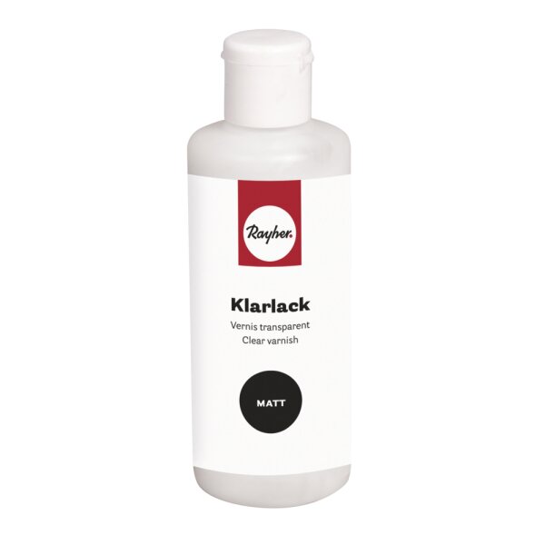Klarlack matt, Flasche 80ml