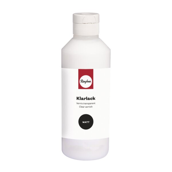Klarlack matt, Flasche 250ml