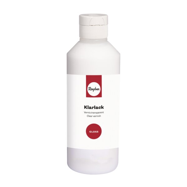 Klarlack gloss, Flasche 250ml