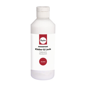 Decoupage Kleber&Lack gloss, Flasche 250ml