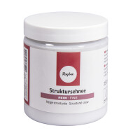 Strukturschnee fein, mit Eis-Effekt, Dose 250ml, schneeweiß