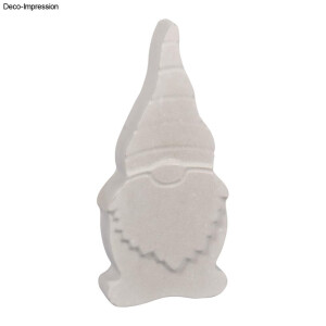 PET Gie&szlig;form Wichtel klein, Motiv: 11,7x5,2cm, Tiefe bis 1,8cm