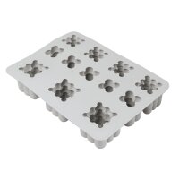 Silikon Gießform Bubble Kerzen, 24,4x18x5cm, 12 Formen, SB-Box 1Stück