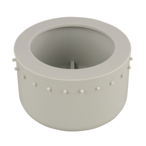 Silikon Gie&szlig;form Schale 11cm m. Lochrand, &oslash; 11cm x H 6,5cm