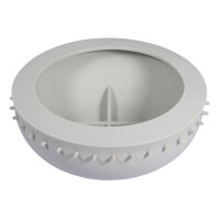 Silikon Gießform Schale 18cm m. Lochrand, ø 18cm x H 6cm