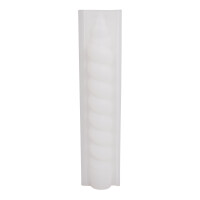 Silikon Gießform Stabkerze, gedreht, ø2cm / Höhe 19,5cm, SB-Btl. 1Stück