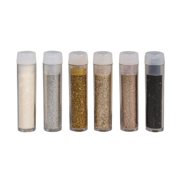 Bio-Glitter Farbsortierung