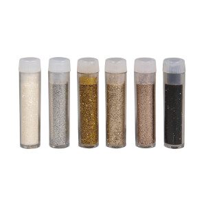 Bio-Glitter Farbsortierung