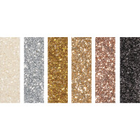 Bio-Glitter Farbsortierung