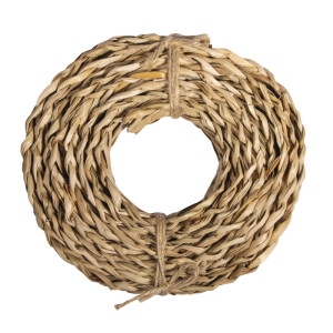 Schilfgras Band, 5fach geflochten, 3m, 2,5cm breit,...