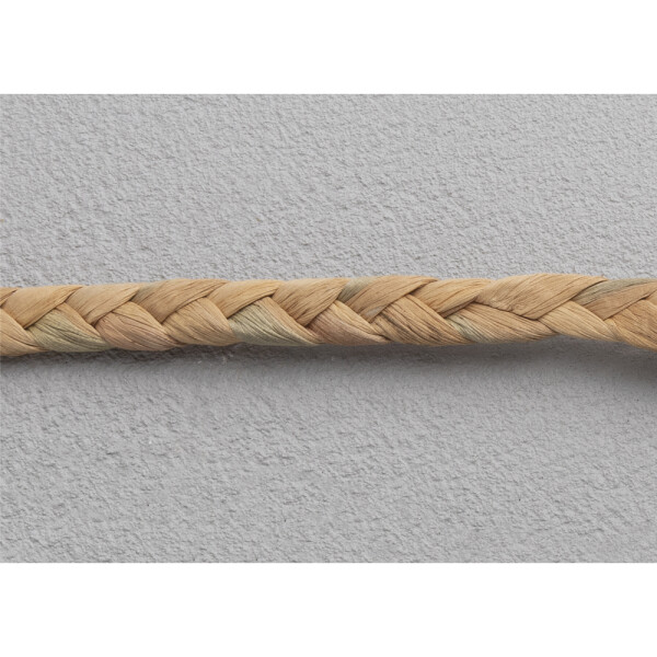 Wasserhyazinthen Band, 3fach geflochten, 9,5m, 1,2cm breit, natur, Bündel 1Stück