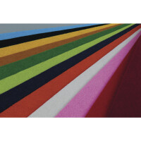 Textilfilz Mix, 30x44x0,2cm, Set 12Stück, bunt