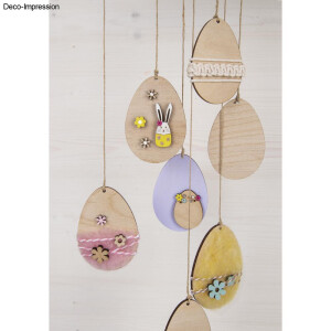 Holz Streuteile Ostern, FSC Mix Credit, 1,7-6cm,...