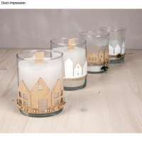 Furnierholz Lichthäuser, 5,5-10cm, Stärke 1mm, SB-Btl. 8Stück, natur