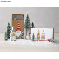 Furnierholz Wichtelfamilie, 3,6-9cm, Stärke 1mm, SB-Btl. 18Stück, natur