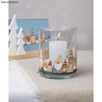 Furnierholzleiste Wichtelfamilie, je 2x9,2x5,4+13,2x5,4cm, SB-Btl. 4Stück, natur