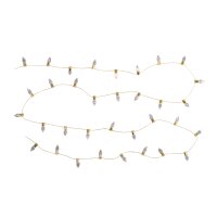 Deko Mini Lichterkette, Länge 1m, ca 35 Lämpchen, SB-Btl. 1Stück