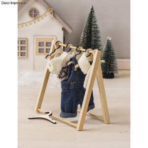 Mini Jeans Latzhose, 9,5cm, SB-Btl. 1Stück