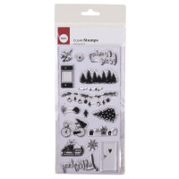 Clear Stamps - Coming Home, 97x205mm, 16 Motive, SB-Btl. 1Bogen