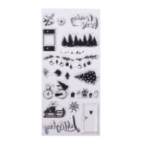 Clear Stamps - Coming Home, 97x205mm, 16 Motive, SB-Btl. 1Bogen