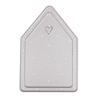 Stanzschablone Häuser, 5,8x8,6cm, 1-tlg., SB-Btl.