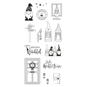 Clear Stamps - Wichtelpost, 97x205mm, 14 Motive, SB-Btl....