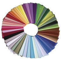 Baumwoll Stoff Set, 20x20cm, 190g/m2, sortiert, 50Stück, bunt