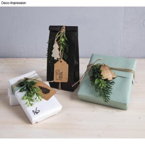 Deko Geschenkanhänger Set, sortiert, SB-Btl. 1Set