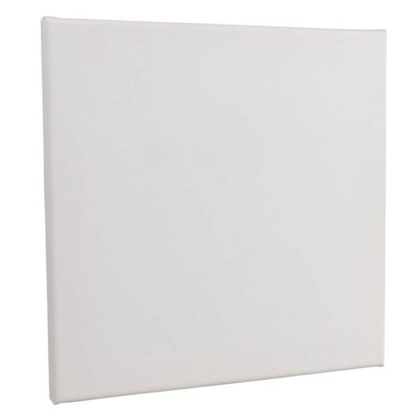 Keilrahmen, FSC Mix Credit, 25x25x1,6cm, 100% Baumwolle, 300g/m²