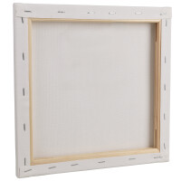 Keilrahmen, FSC Mix Credit, 25x25x1,6cm, 100% Baumwolle, 300g/m²