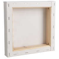 Keilrahmen, FSC Mix Credit, 20x20x3,7cm, 100% Baumwolle, 300g/m²
