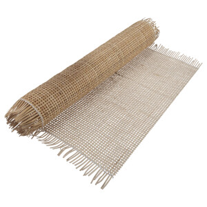 Rattan Geflecht, natur, 35x60cm, Rolle 1Stück, natur