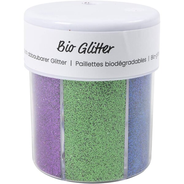 BIO Glitter Sparkles, 6x 28 ml