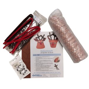 Bastelset Tontopf Elch von Prell, 12 St&uuml;ck