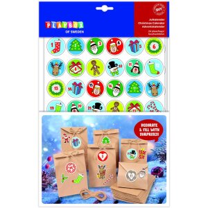 Bastelset Adventskalender für 24 Geschenktüten