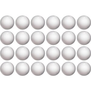 Styroporkugeln 24 Stück, D: 5 cm