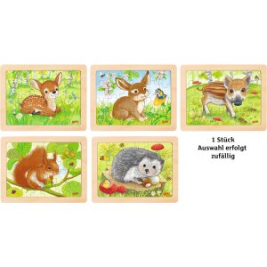 Einlegepuzzle Waldtiere, 1 Stück