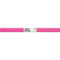 Krepppapier / Feinkrepp Einzelrolle hellpink, 50 x 250 cm