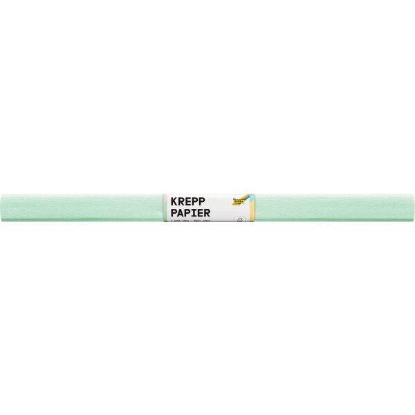 Krepppapier / Feinkrepp Einzelrolle mint, 50 x 250 cm