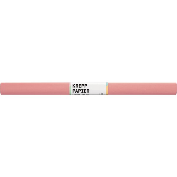 Krepppapier / Feinkrepp Einzelrolle rosarot, 50 x 250 cm